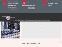 Tablet Screenshot of invermotor.com